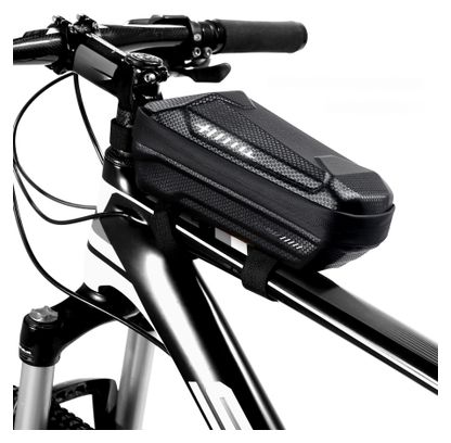 Waterproof bike frame bag 1L black WILD MAN