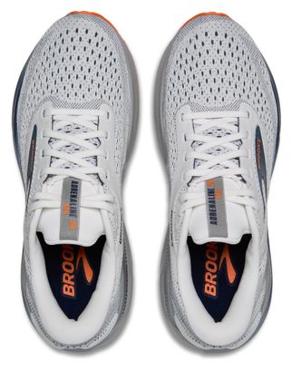 Chaussures Running Brooks Adrenaline GTS 24 Blanc/Bleu Homme