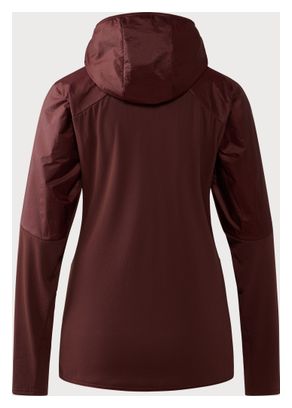 Haglöfs Nallo Touring Hybrid fleece, rood, dames