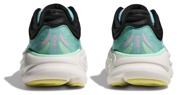 Chaussures Running Hoka Bondi 9 Bleu/Rose Femme