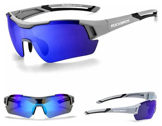 Lunettes de Cyclisme Polarisées Sports VTT - noir