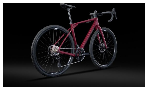 Vélo de Gravel Lapierre Crosshill CF 6.0 Shimano GRX 12V 700 mm Rouge 2026