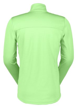 Pull Scott Defined Light 1/2 Zip Vert Homme