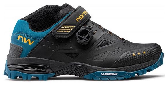 Northwave Enduro Mid 2 MTB Shoes Black Blue