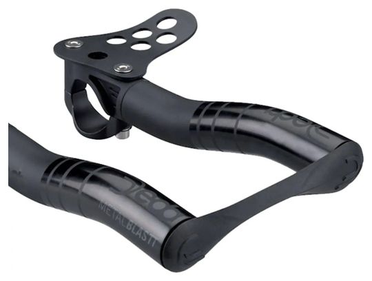 Deda Metal Blast Extensions Aluminium Black