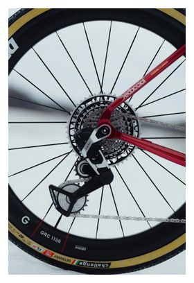 Cubierta de desviador Ceramicspeed OSPW X Alpha para Sram XPLR E1 13V, color plateado