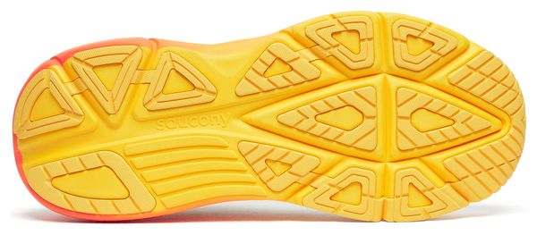 Saucony Guide 19 Running Shoes, White/Yellow, Men's