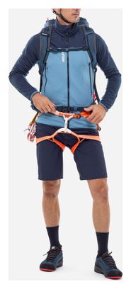 Polaire Millet Fusion Grid Bleu Homme