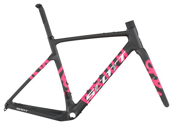 Scott Addict Gravel RC HMX Black/Pink 2026 Frame Kit | Alltricks.com