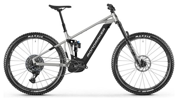 VTT Électrique Tout-Suspendu Mondraker Crafty R Sram GX/NX Eagle 12V 750 Wh 29'' Noir Argent 2022