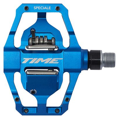 Paar Time Speciale 12 MTB Pedale Blau