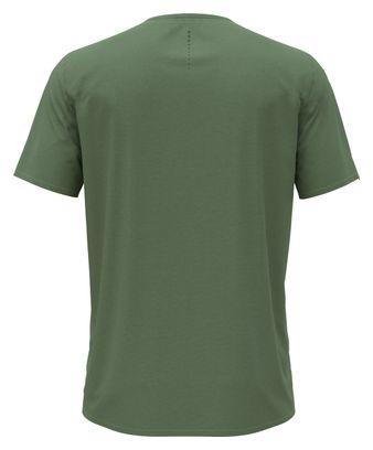 Odlo Zeroweight Chill-Tec Short Sleeve Shirt Khaki