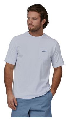 Patagonia Boardshort Logo Pocket T-Shirt Wit