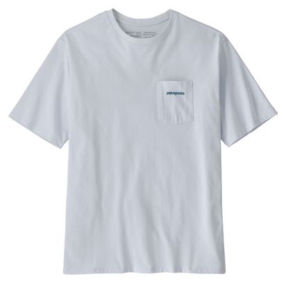 Patagonia Boardshort Logo Pocket T-Shirt White