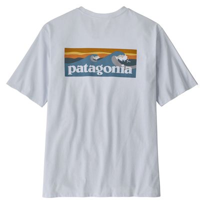 Patagonia Boardshort Logo Pocket T-Shirt White