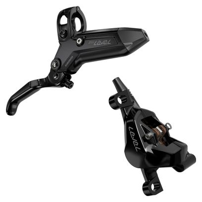 Sram Level Silver Stealth 2-Piston Disc Brake Set (Without Rotor) 950 mm / 2000 mm Black