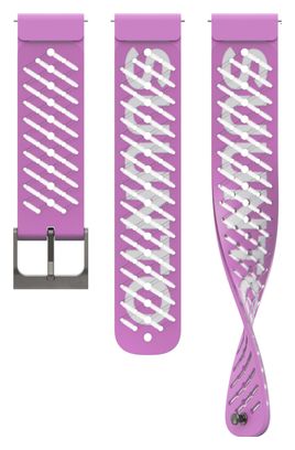Bracelet de Montre Silicone Suunto Athletic 5 22mm S+M Orchid Purple