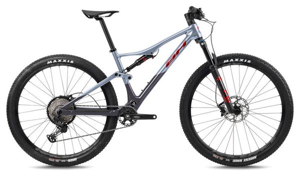 BH Lynx Race LT 6.5 Shimano Deore/XT 12V 29'' Argento/Rosso Mountain Bike a sospensione totale