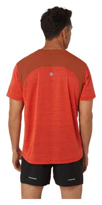 Asics Road Short Sleeve Jersey Rood