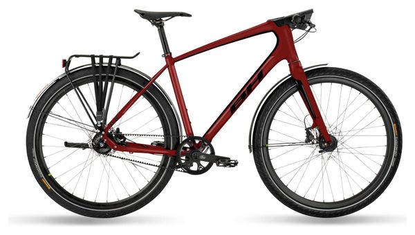 BH Oxford Pro Fitness Bike Shimano Alfine 11S 700mm Rosso