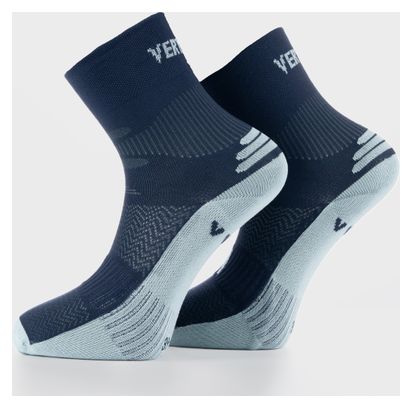 Chaussettes Vertical Mountain Mid Double-Layer Bleu Marine