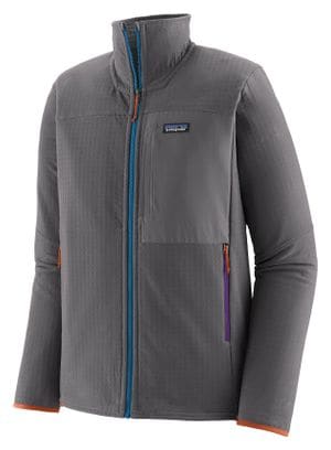 Patagonia R2 TechFace Fleecejacke Grau