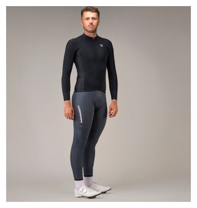 Lebram Race Thermal Men's Long-Sleeve Jersey, Black