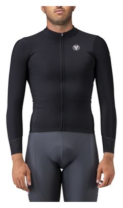 Lebram Race Thermo-Langarmshirt für Herren, Schwarz
