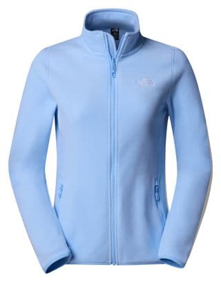 Polaire Femme The North Face 100 Glacier Full Zip Bleu