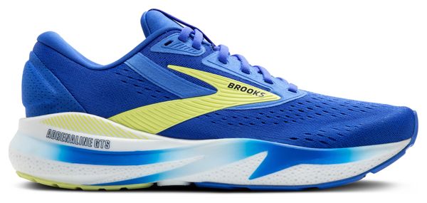 Brooks Adrenaline GTS 24 Hardloopschoenen Blauw/Geel Heren