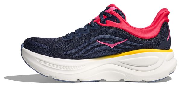 Hoka Bondi 9 Damesschoenen Blauw/Roze
