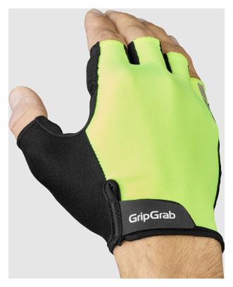 Gants courts d'été GripGrab RIDE Padded Jaune