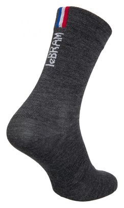 LeBram Aravis Winter Wollsocken Grau