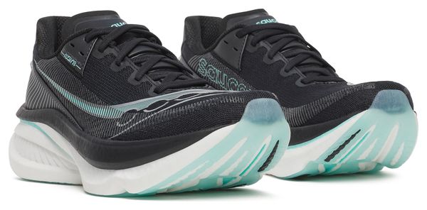 Saucony Endorphin Azura Laufschuhe Schwarz/Weiß Damen
