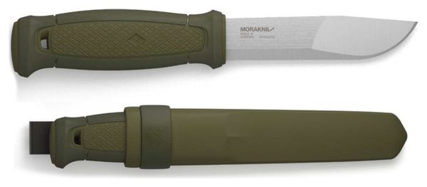 Cuchillo de supervivencia Mora Kansbol con funda de polímero-Verde