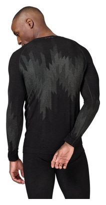 Odlo Kinship Performance Wool Warm Long Sleeve Jersey Zwart