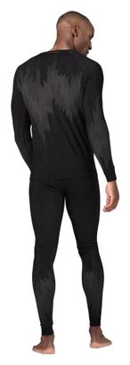 Odlo Kinship Performance Wool Warm Long Sleeve Jersey Black