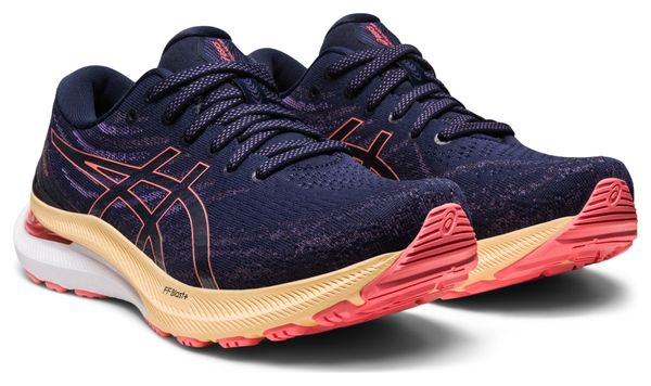 Asics Gel Kayano 29 Running Shoes Blue Orange Women's