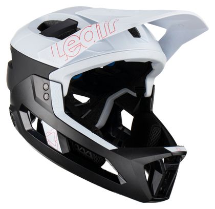 Leatt Enduro 3.0 Removable Chinstrap Helmet White