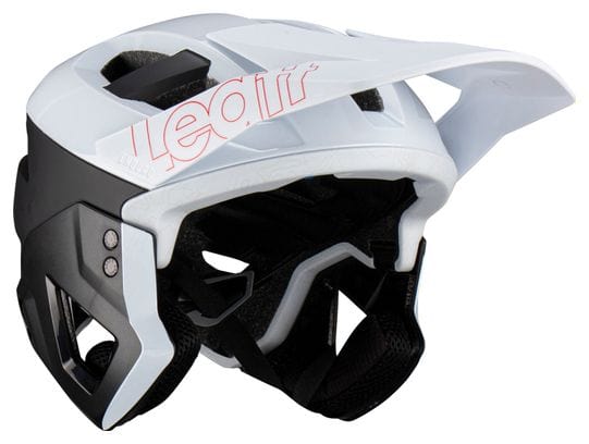 Leatt Enduro 3.0 Removable Chinstrap Helmet White