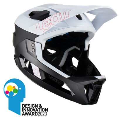 Leatt Enduro 3.0 Removable Chinstrap Helmet White