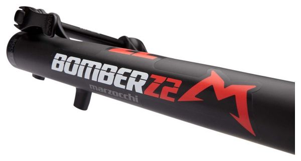 Marzocchi Bomber Z2 E-Bike 27,5'' Air Rail Sweep Adj vork | Kabolt Boost 15x110mm | Offset 44mm | Zwart 2023