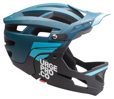 Helmet with removable chin guard Urge Gringo de la sierra petrol