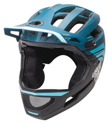 Helmet with removable chin guard Urge Gringo de la sierra petrol