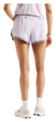 Pantaloncini New Balance Run Essential 3in viola da donna