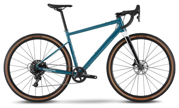 Vélo de Gravel BMC URS AL Two Sram Apex 1 11V 700 mm Bleu Dark Petrol