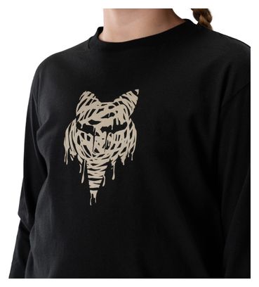 Fox Roughcut Junior Long-Sleeve T-Shirt, Black, Kids'