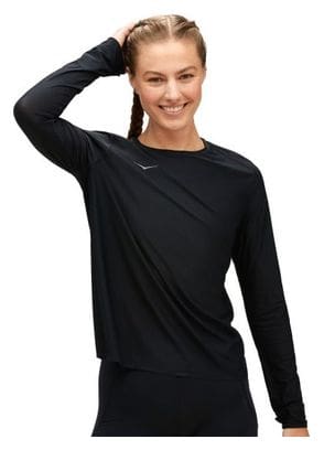 Hoka Airolite Langarm Trikot Schwarz Damen