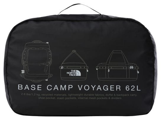 The North Face Base Camp Voyager 62L Travel Bag Black