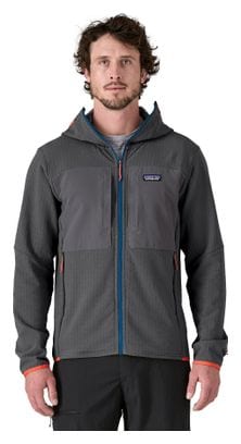 Patagonia R2 TechFace Hoody Polare Grigio